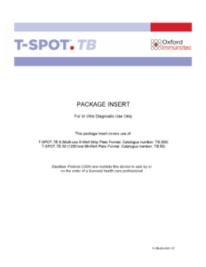 The T-SPOT.TB test package insert